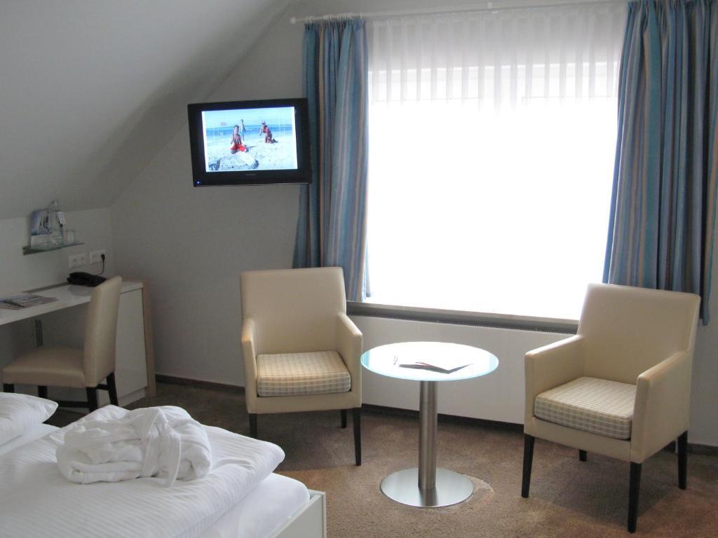 Frühstückshotel Seemannsbraut Amrum Wittdün Zimmer foto